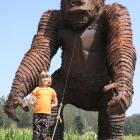 Arata Pumkin Farm King Kong Statue Half Moon Bay