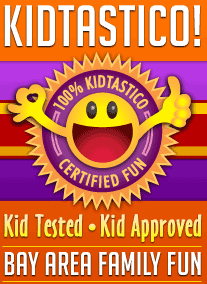Kidtastico | Best Family Fun Children Activities in Santa Cruz, San Jose, and Monterey Logo